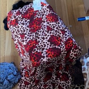 Lularoe Emily dress leopard print